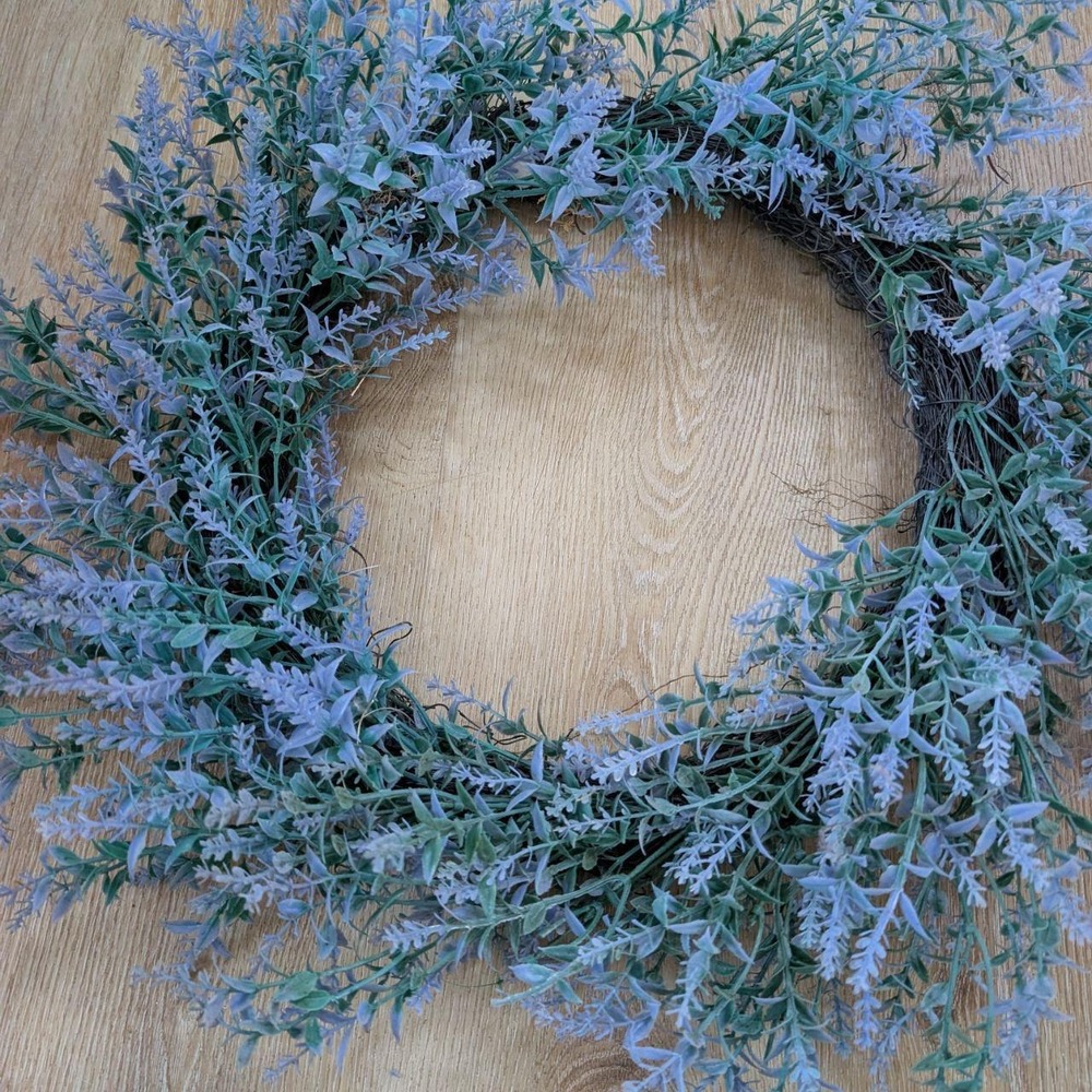 Lavender twig wreathe